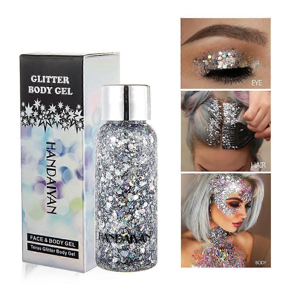 Liquid Eyeliner Scales Face And Body Sequined Body Lotion Glitter Cream Eye Shadow Colorful Polarized Stage Makeup