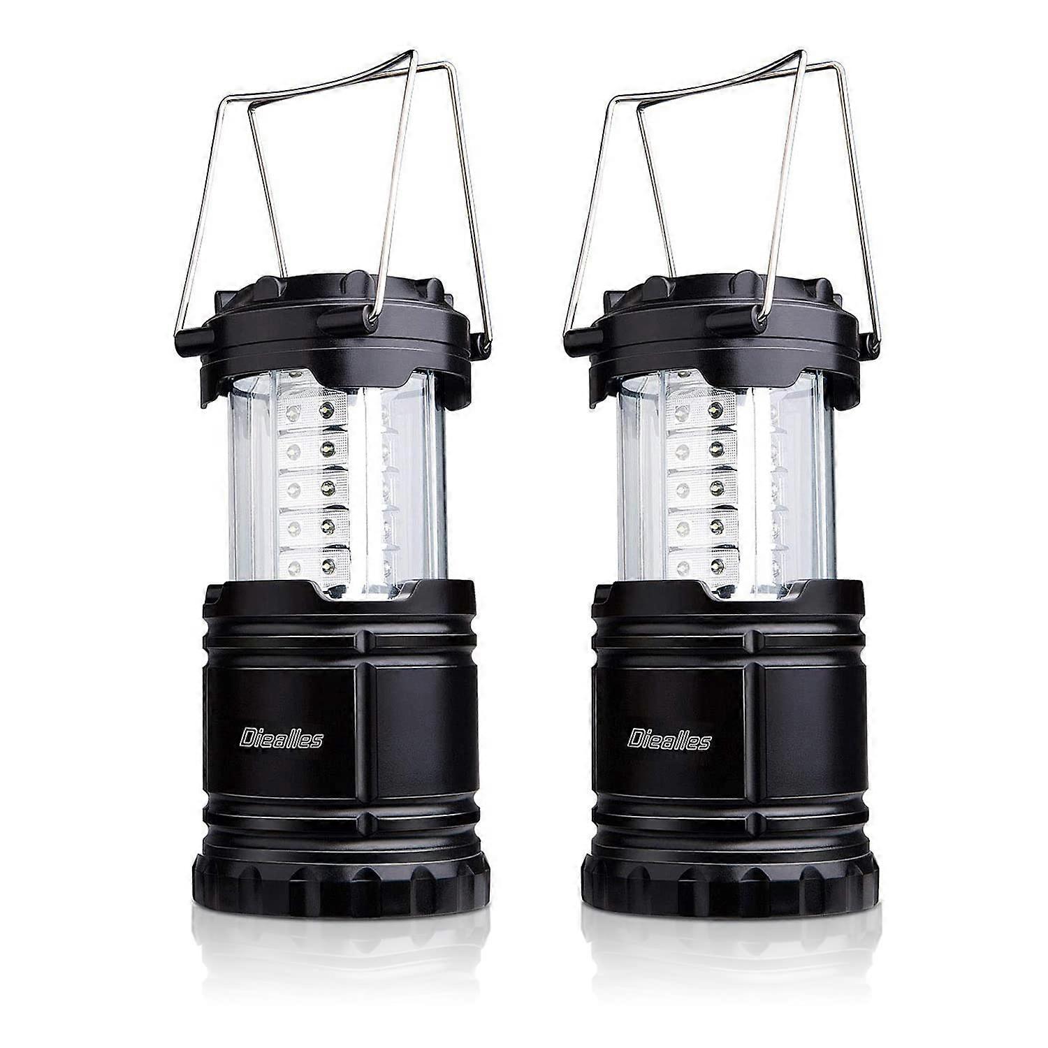 Foldable LED Camping Lights, 2 Waterproof Super Bright LED Lanterns