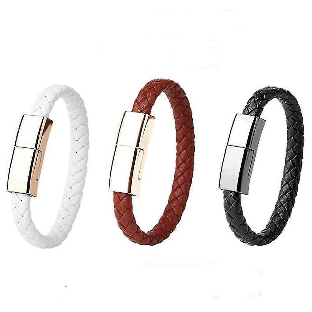 Bracelet Usb Charging Cable Data Charging Cord For Iphone Plus X Xr Xs Max For Samsung Huawei Xiaomi Usb C Micro Cable