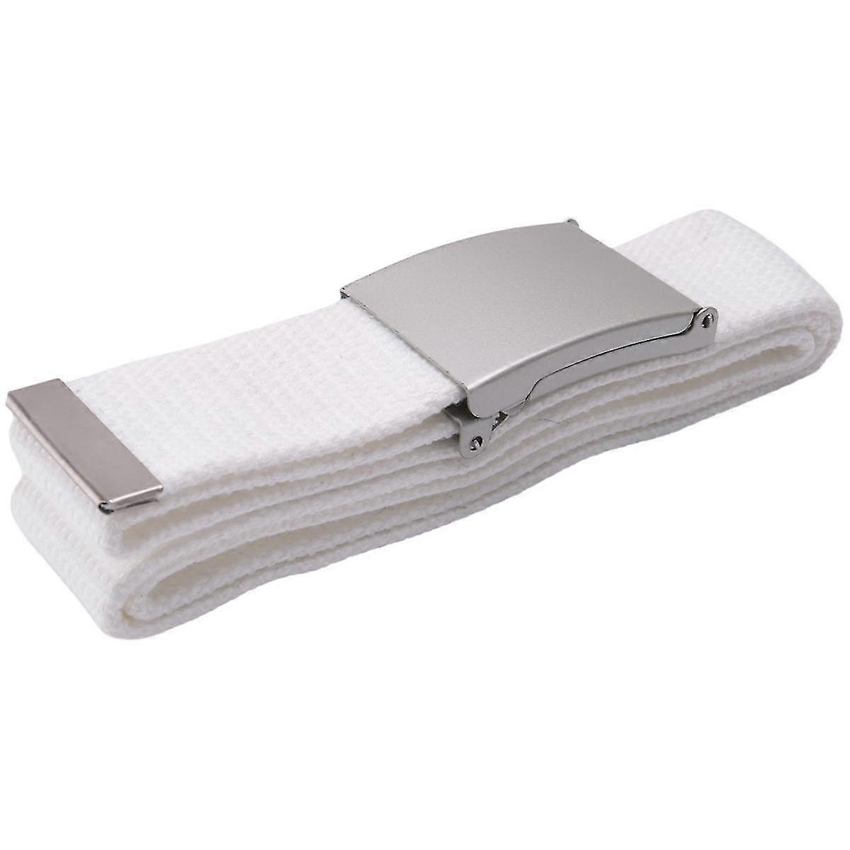 Canvas cotton white belt belts textile Ribbon belt