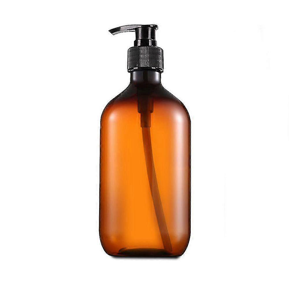 500ml Refillable Bottles Pressed Pump Shower Gel Shampoo Bottles Empty Container