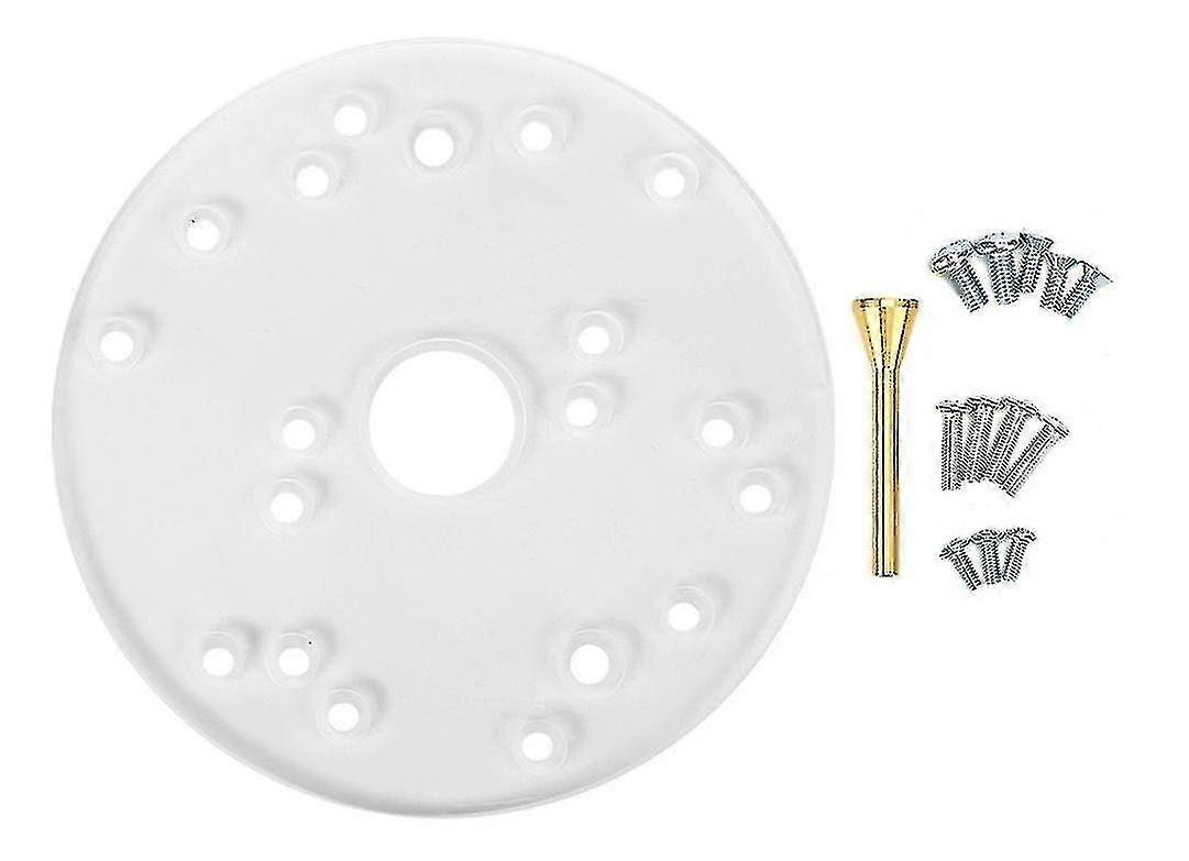 Disc Acrylic Bakelite Milling Machine Universal Base Acrylic Milling Machine Woodworking Tools (clear)(1set)