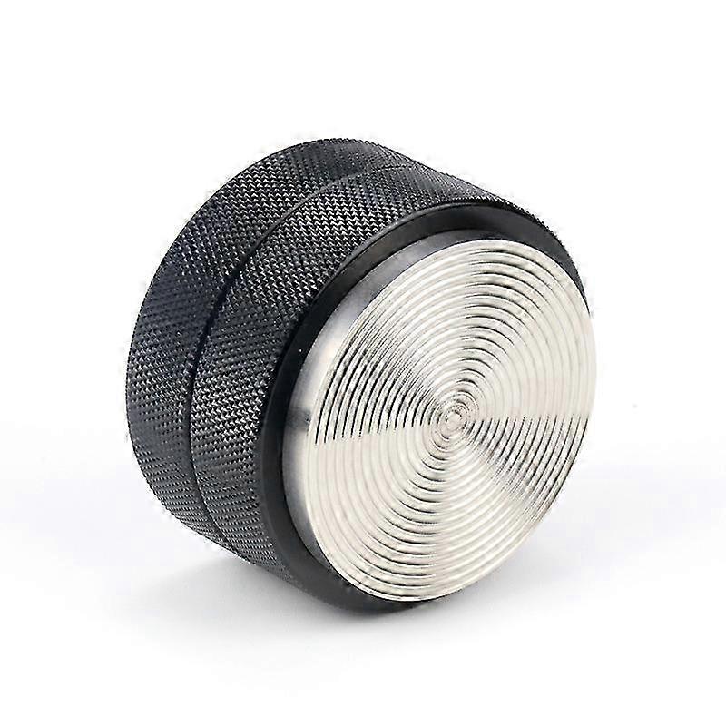 Black Portable Stainless Steel Coffee Tamper Threaded