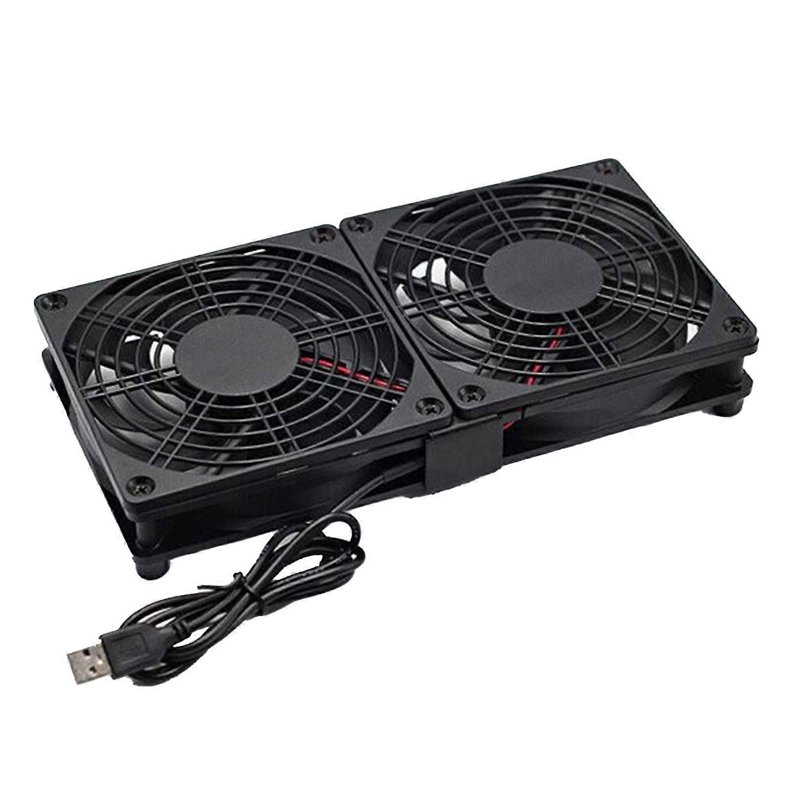 1800 RPM Speed Computer Host CPU Cooling Fan 12cm Chassis Routing Set-Top Box Fan USB Power Cooling Case Fan