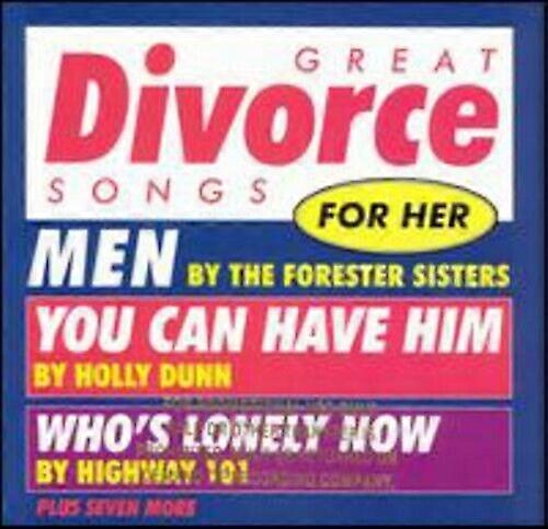 Various Artists Divorce Songs for Her CD