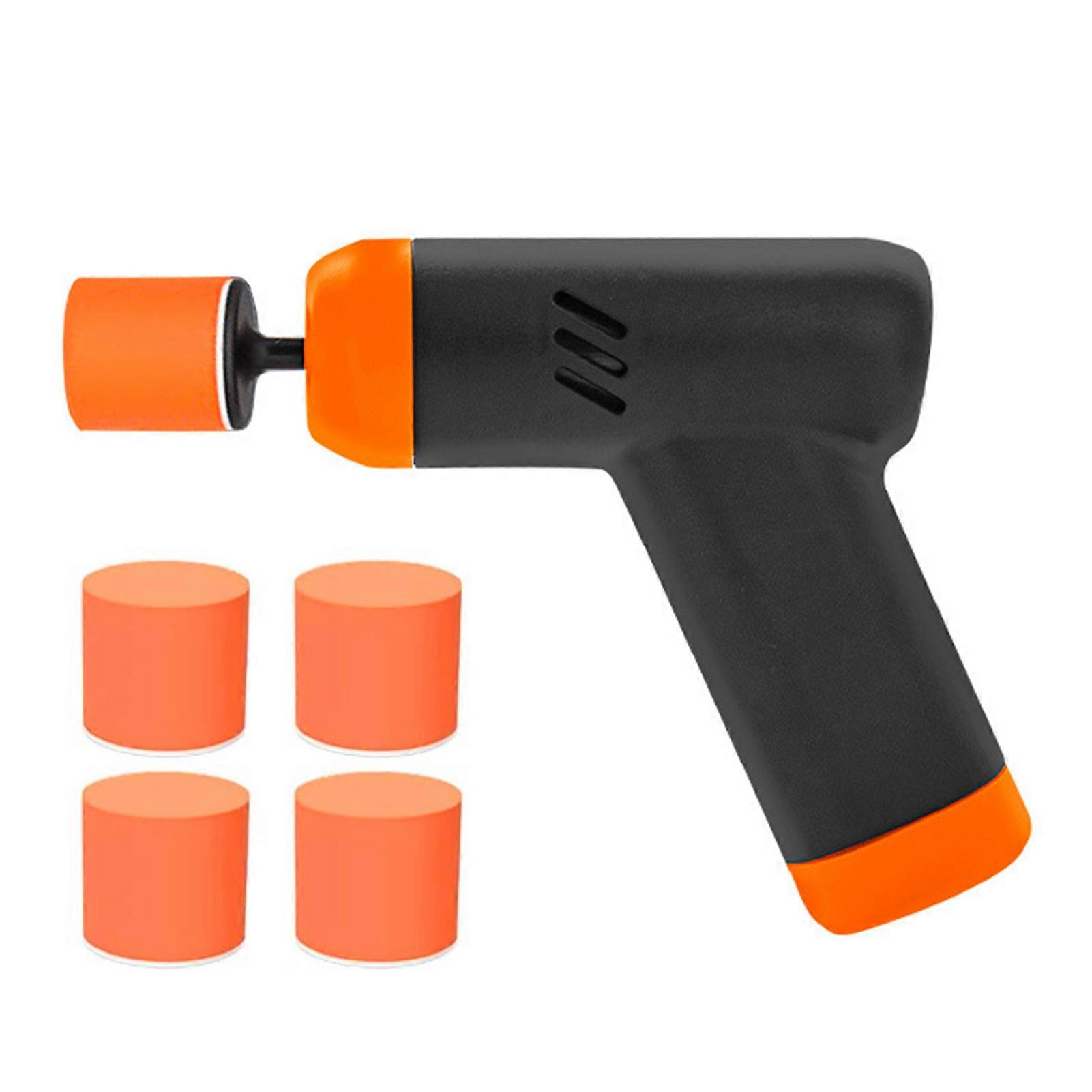 Versatile Cordless Car Buffer Polisher with 5pcs Sponge Head