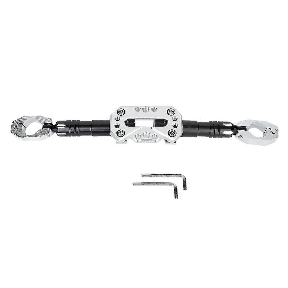 Motorcycle Modification Accessories Universal Cross nce Bar Strengthen Handlebar (Silver)