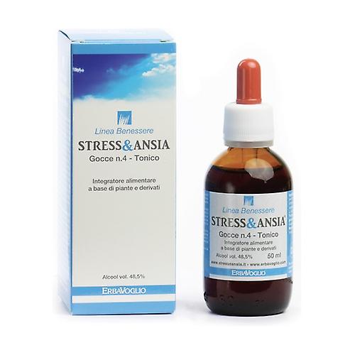 Stress & Anxiety - Drops N ° 4 - Tonic 50 ml