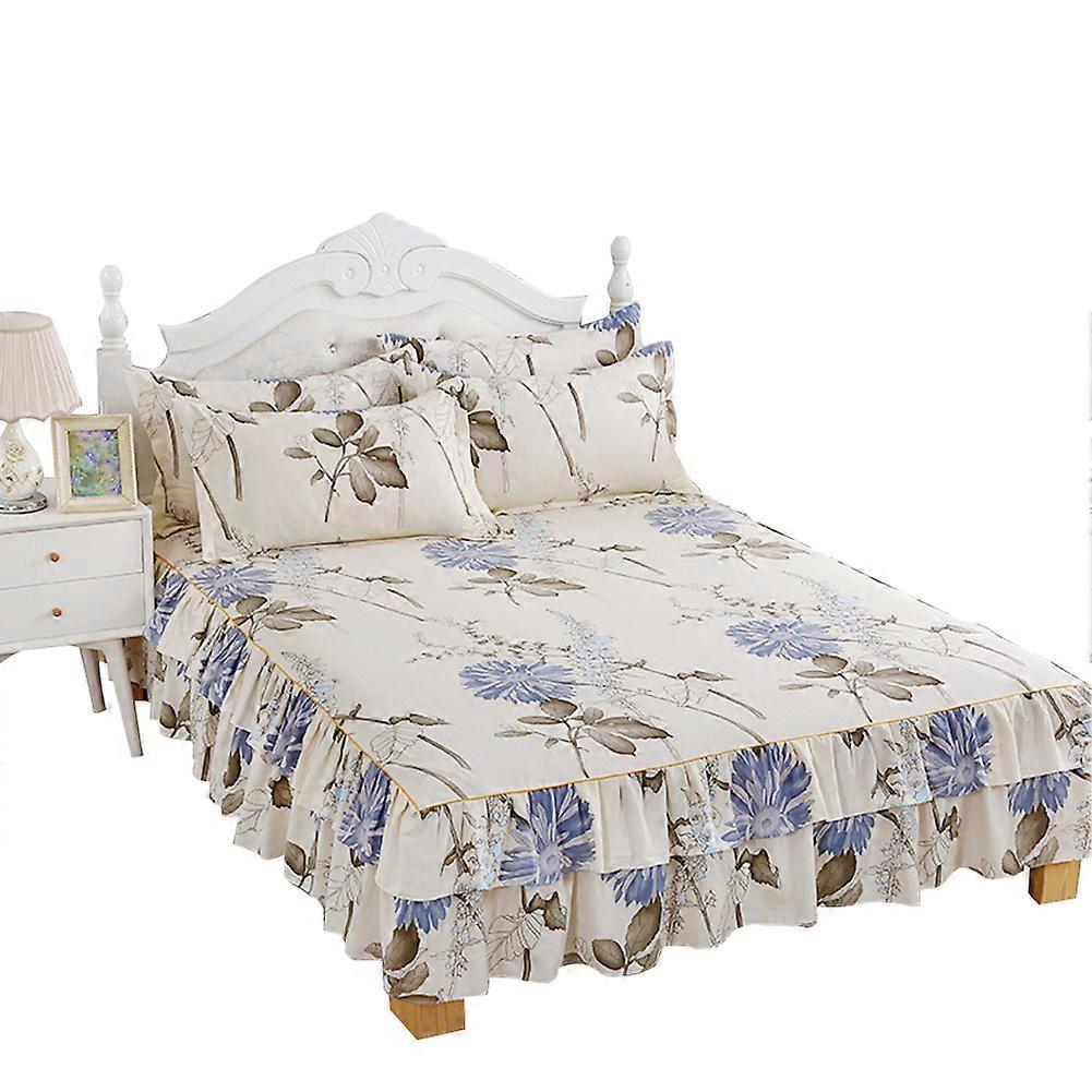2 Pcs Cotton Polyester Pillow Cases Soft Breathable Pillow Cases Bedding Accessory (48*74cm)