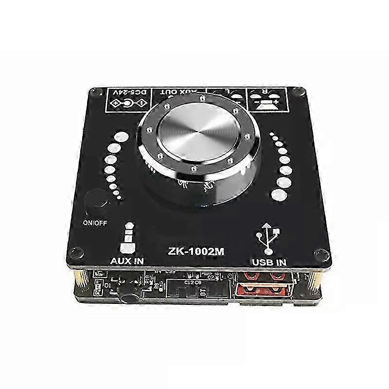 ZK1002M Bluetooth 5.0 AUX USB Audio Amplifier Module 100Wx2
