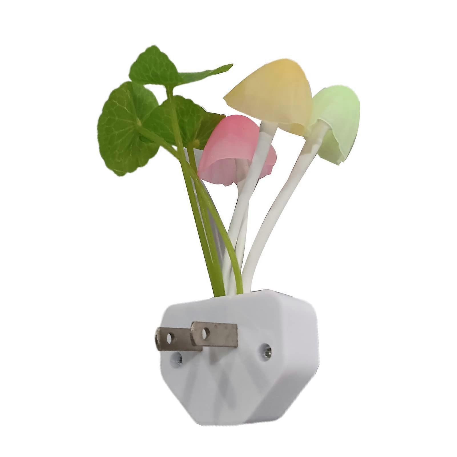 LED Mushroom Night Light Color-Changing for Bedrooms and Desks