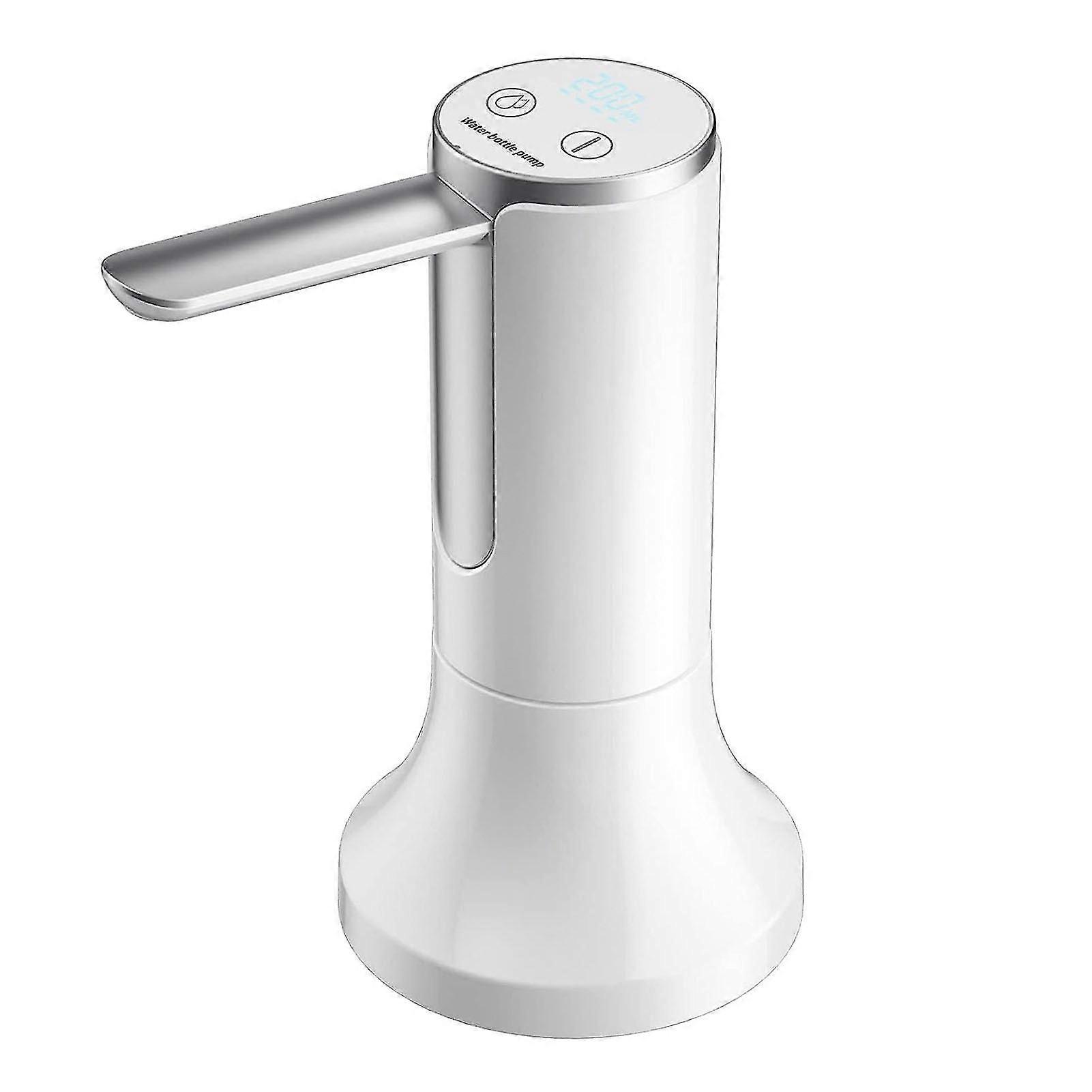 Pompe à eau électrique Pompe de distributeur d’eau Affichage du volume d’eau en temps réel Fermeture automatique Grande capacité Batterie de qualité alimentaire Pas d’odeur Trois vitesses