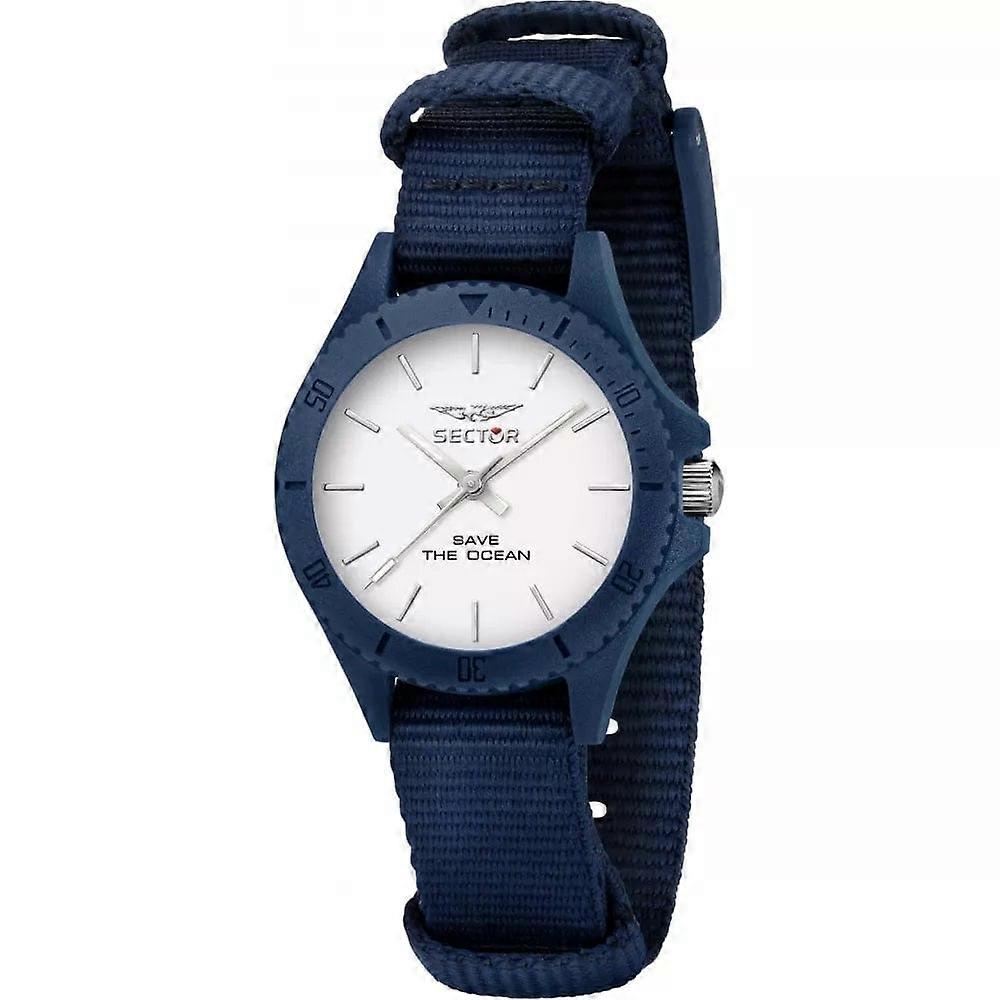 Sector Ladies Save The Ocean Blue Nato 手表