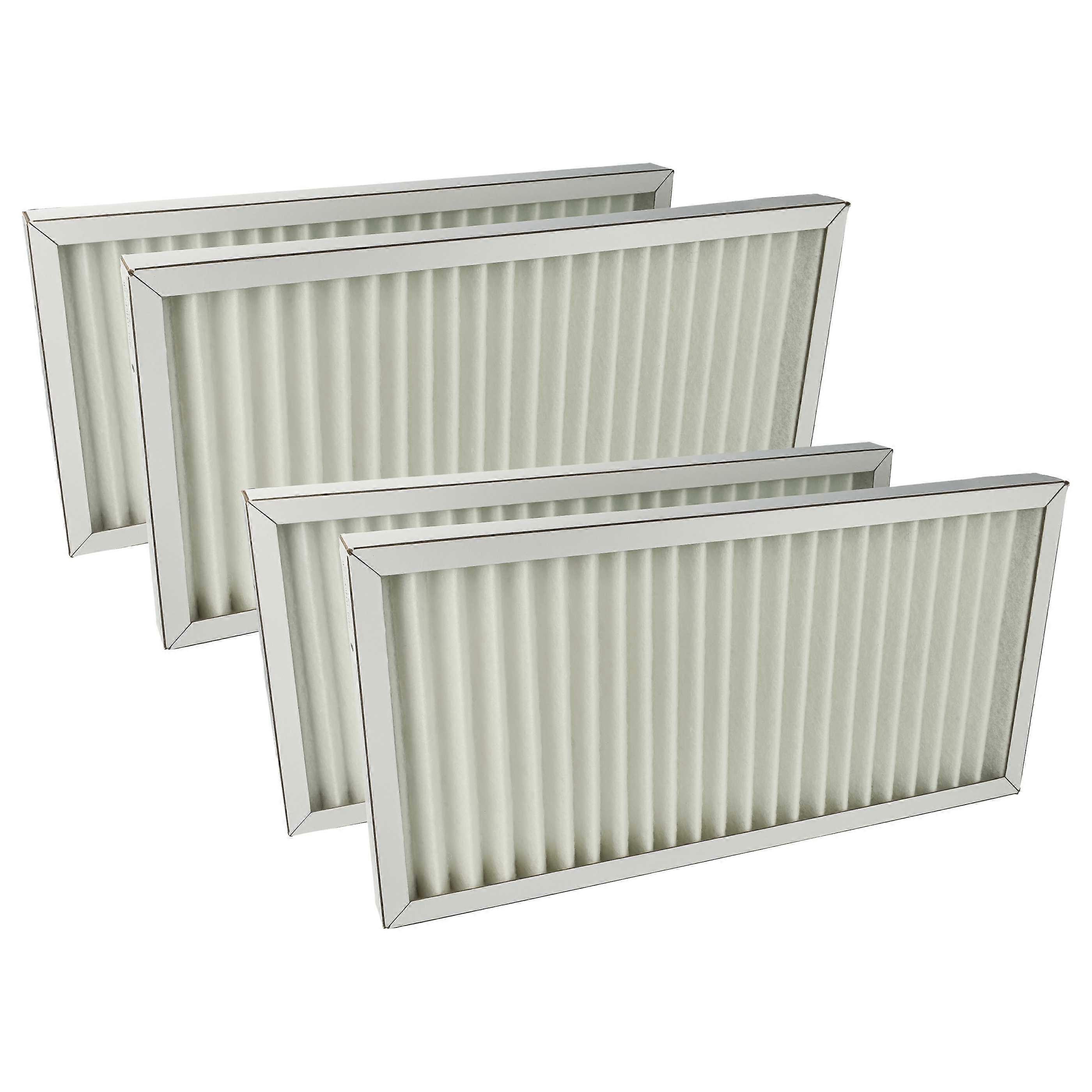 vhbw 4x Luftfilter M5 kompatibel mit Stiebel-Eltron LWZ 404 Eco, LWZ 404 Integral, LWZ 404 flex Lüfter, Ventilator, Lüftungsgerät (Feinstaubfilter)