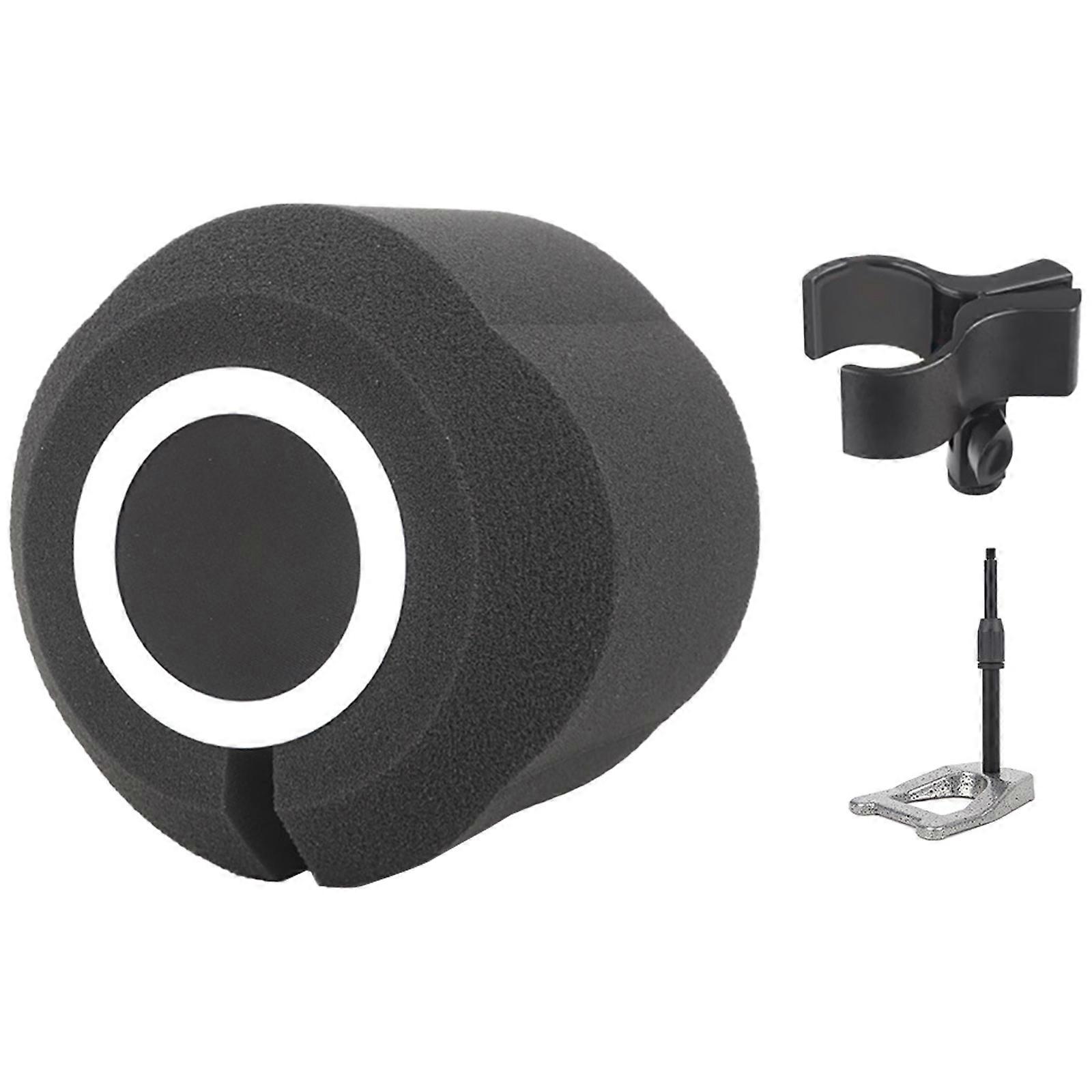 Easy to Use Microphone Windscreen Windproof Sleeve Enjoy Clear Sound Quality for Recording Artists and KTV