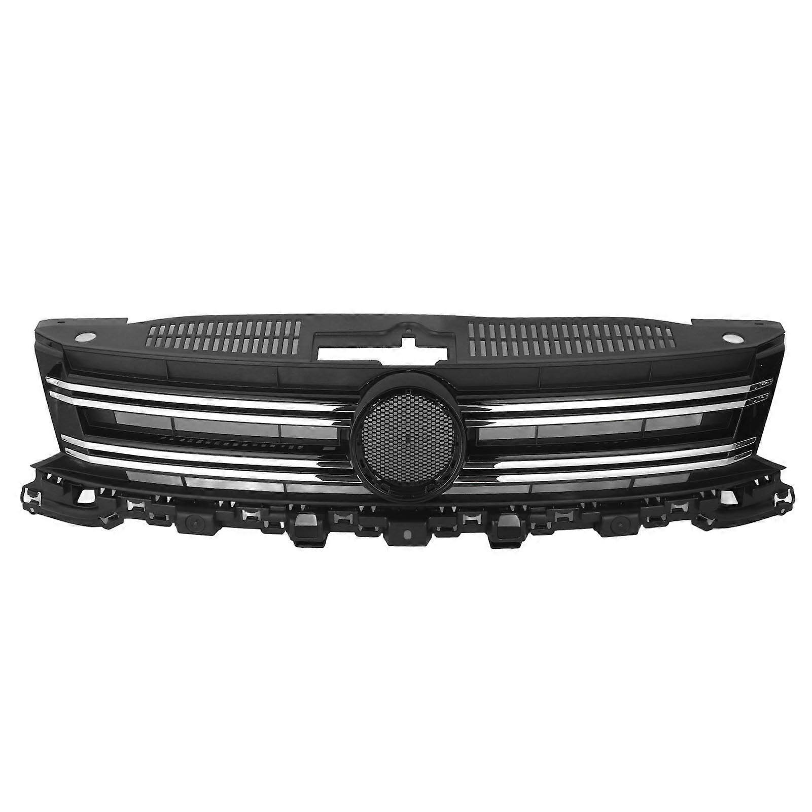 Front Bumper Grille Grills With Chrome Moulding 5N0853651J9B9 For 5N Facelift 2012‑2015