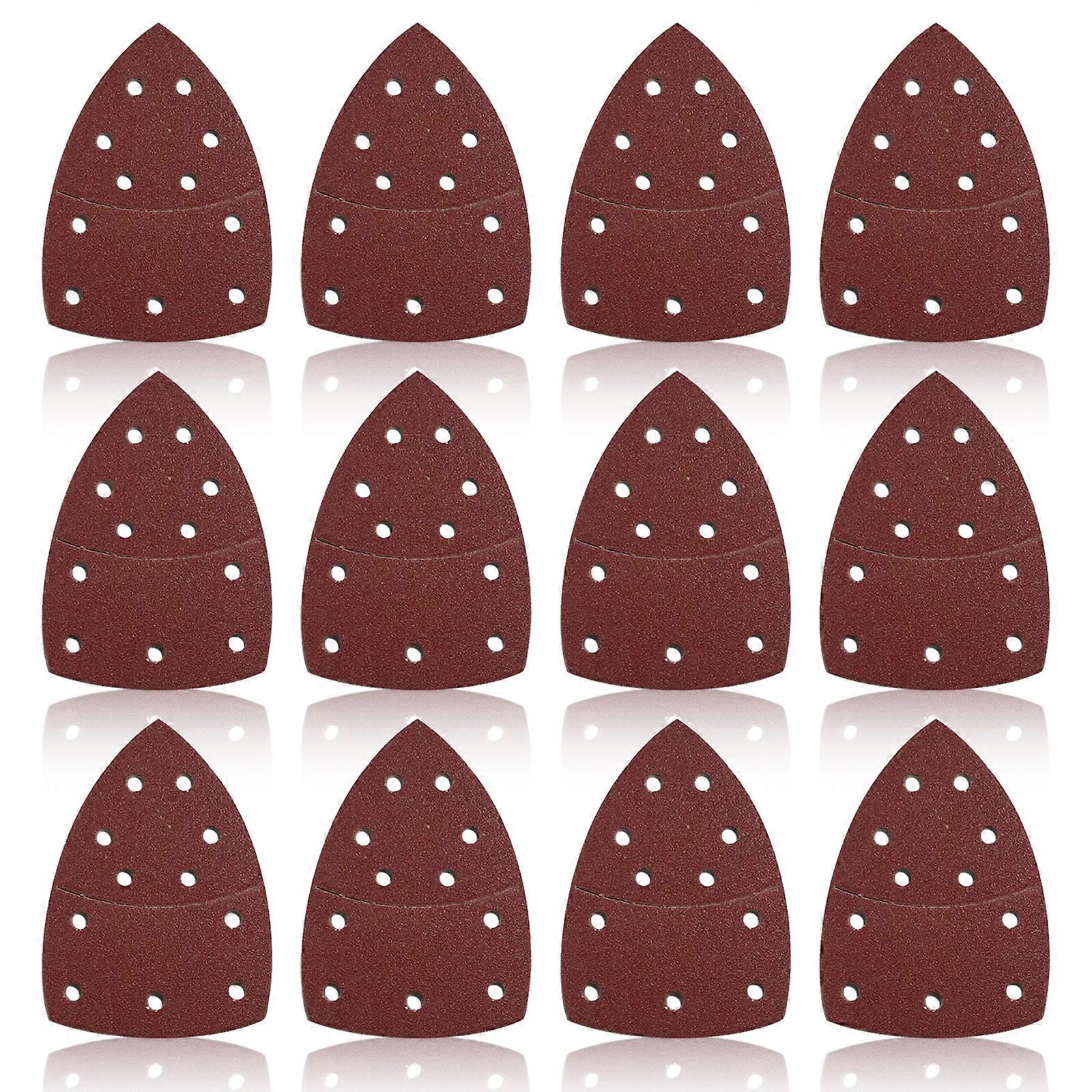 Sanding Sheets, Hook And Loop Sandpapers With Multi-Sanders Compatibility, Aluminium Oxide Abrasive For Wide Application, Universal Suitable,