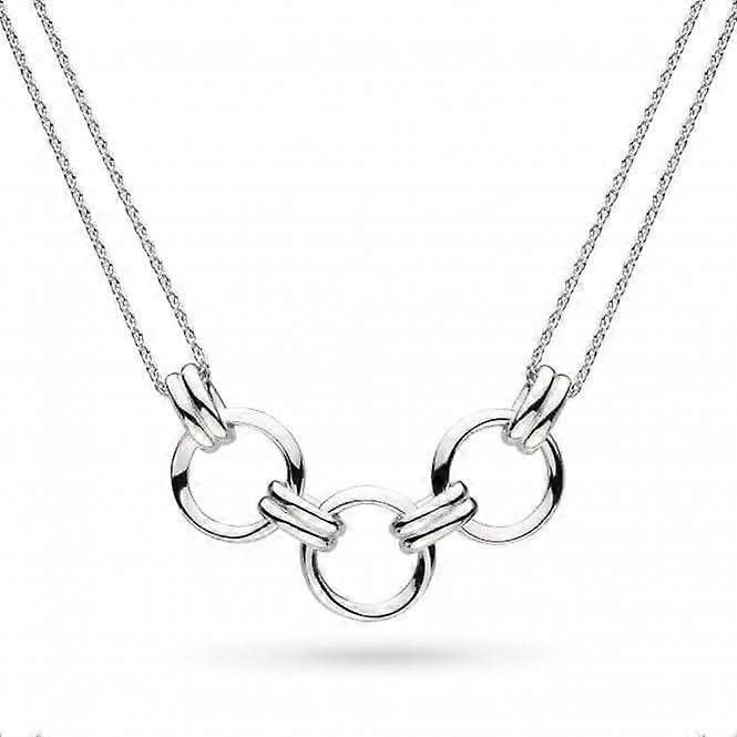 Bevel Unity Twin Chain Necklace 91173RP