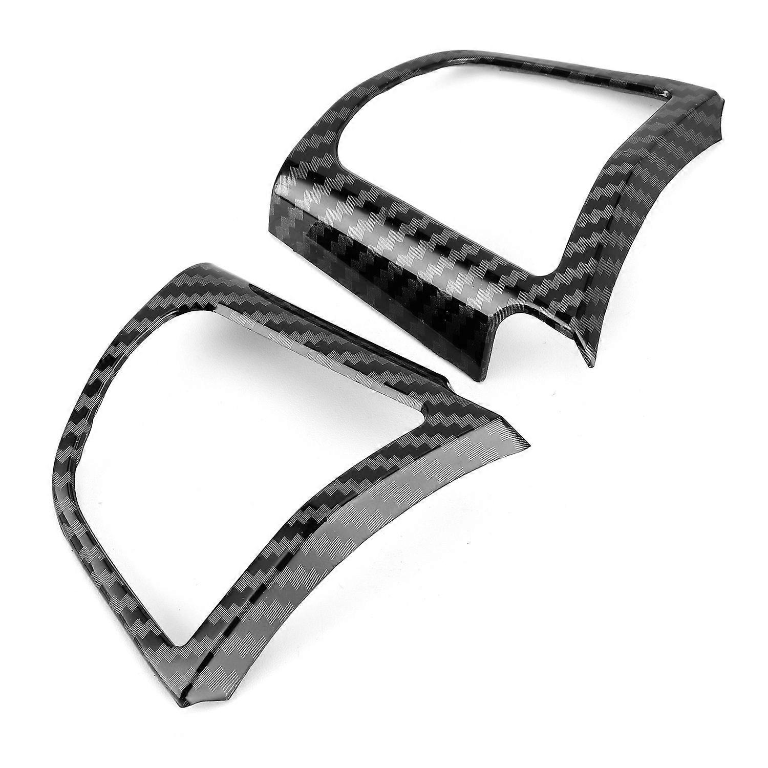 Lenkrad Panel Strip Trim Carbon Fiber Style Button Rahmenabdeckung Passend für 5 Series F10 F18 2013-