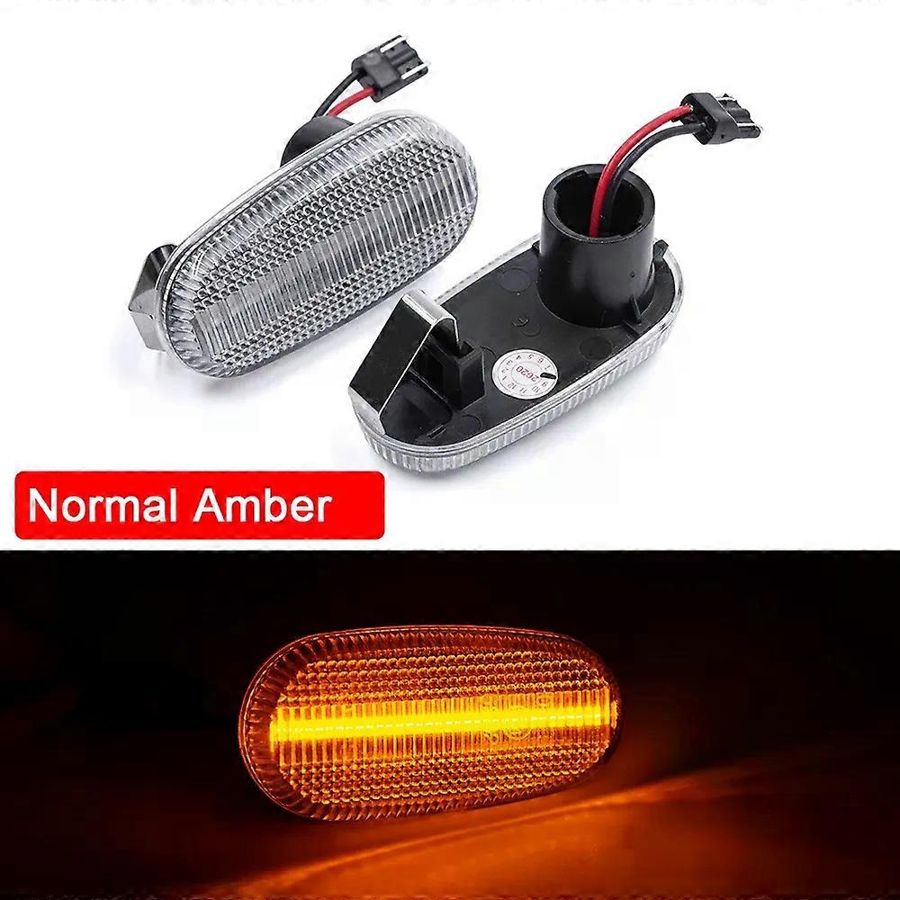 Compatible 2Pcs LED Dynamic Turn Signal Side Marker Light For Alfa Romeo 147/GT/MITO For FIAT Bravo