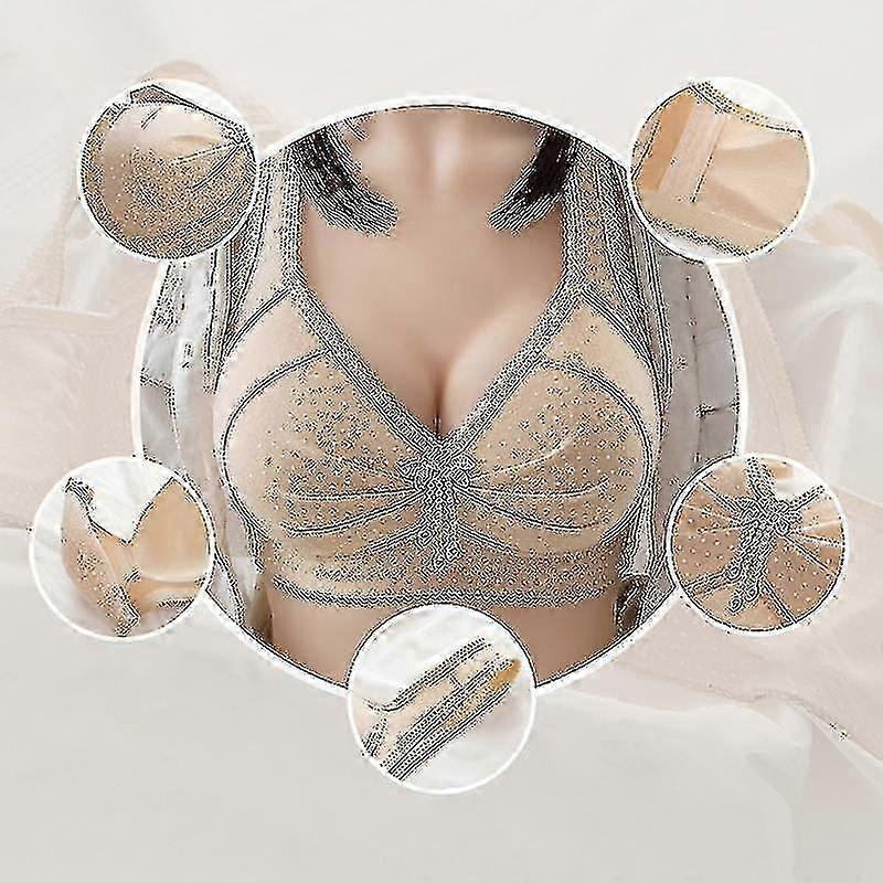 Large Size Wireless Seamless Women's Bra with Lifting Function