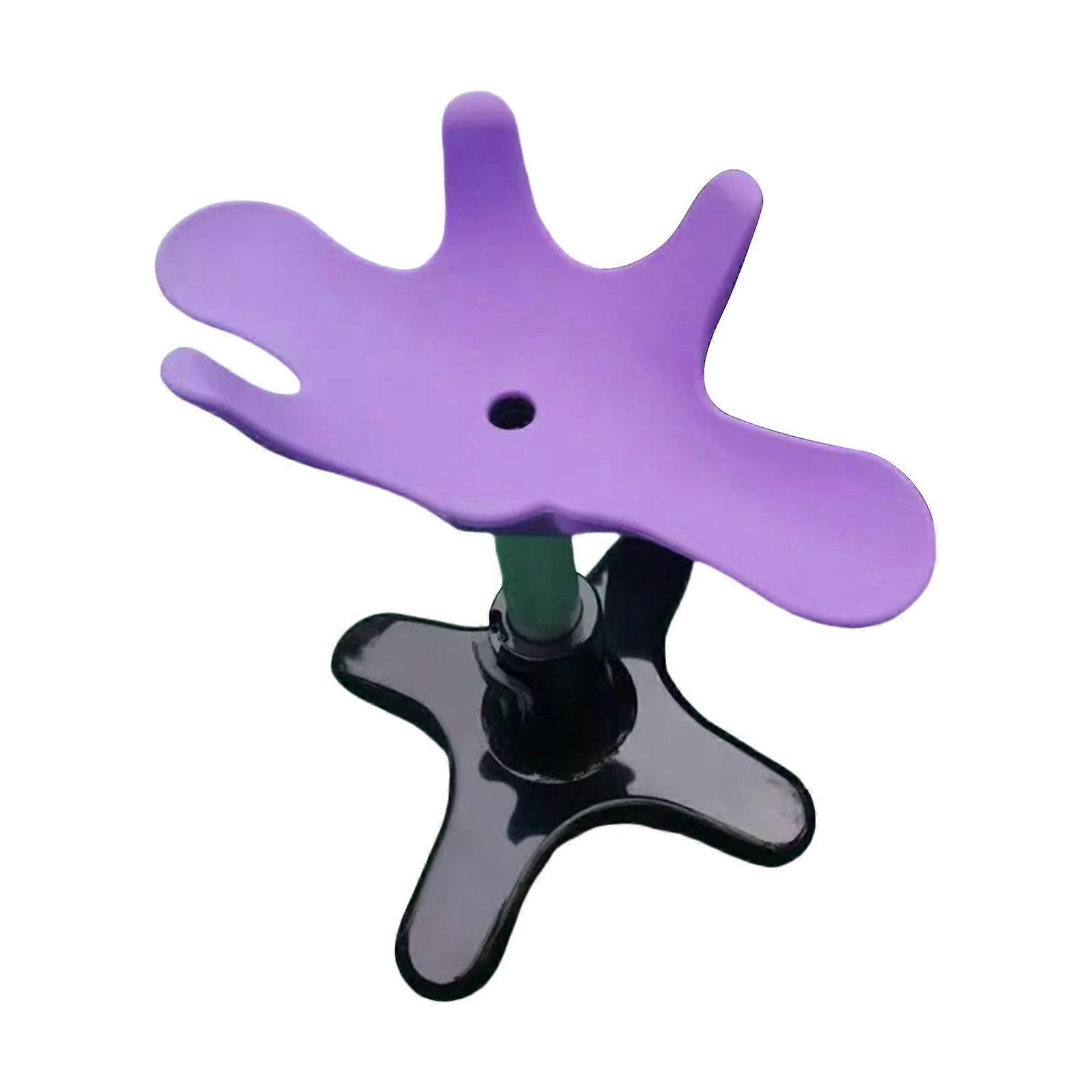 Stable and Secure Pet Grooming Table Frame Adjustable Height Rotatable Grooming Stand for Professional and Home Use  M Purple 