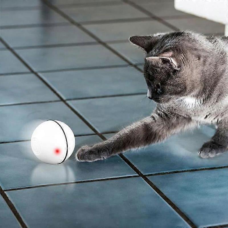 Smart Interactive Cat Toy - 360 Degree Automatic Rotating Ball USB Rechargeable Pet Toy