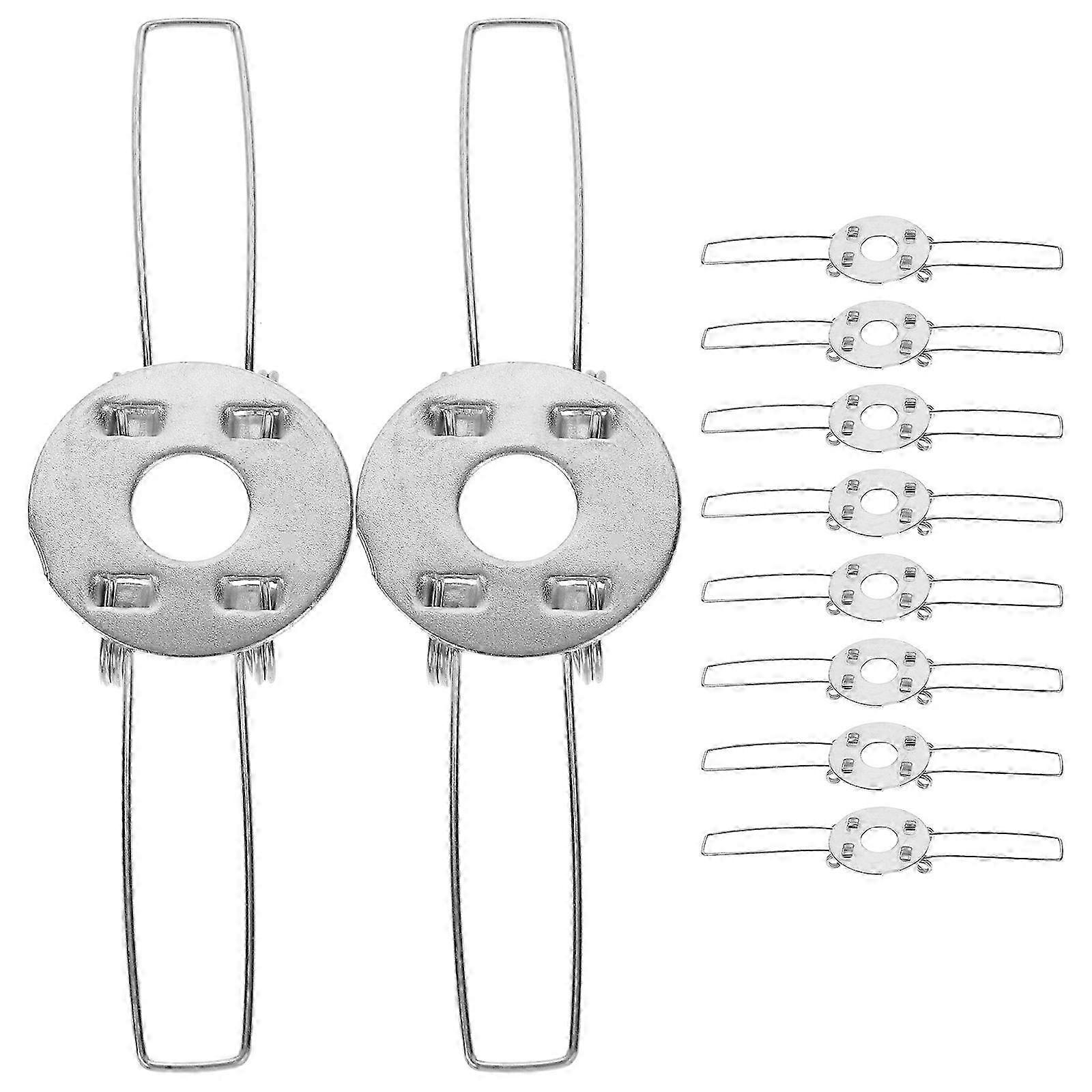 10Pcs Lampshade Spring Clips Light Shade Adapter Pendant Light Shade DIY Spring Clamps