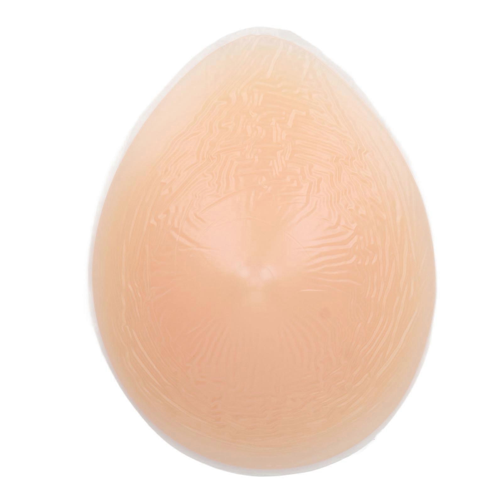 Silicone Bra Insert Pad for Crossdressers, Teardrop Shape, for Left or Right Side Use