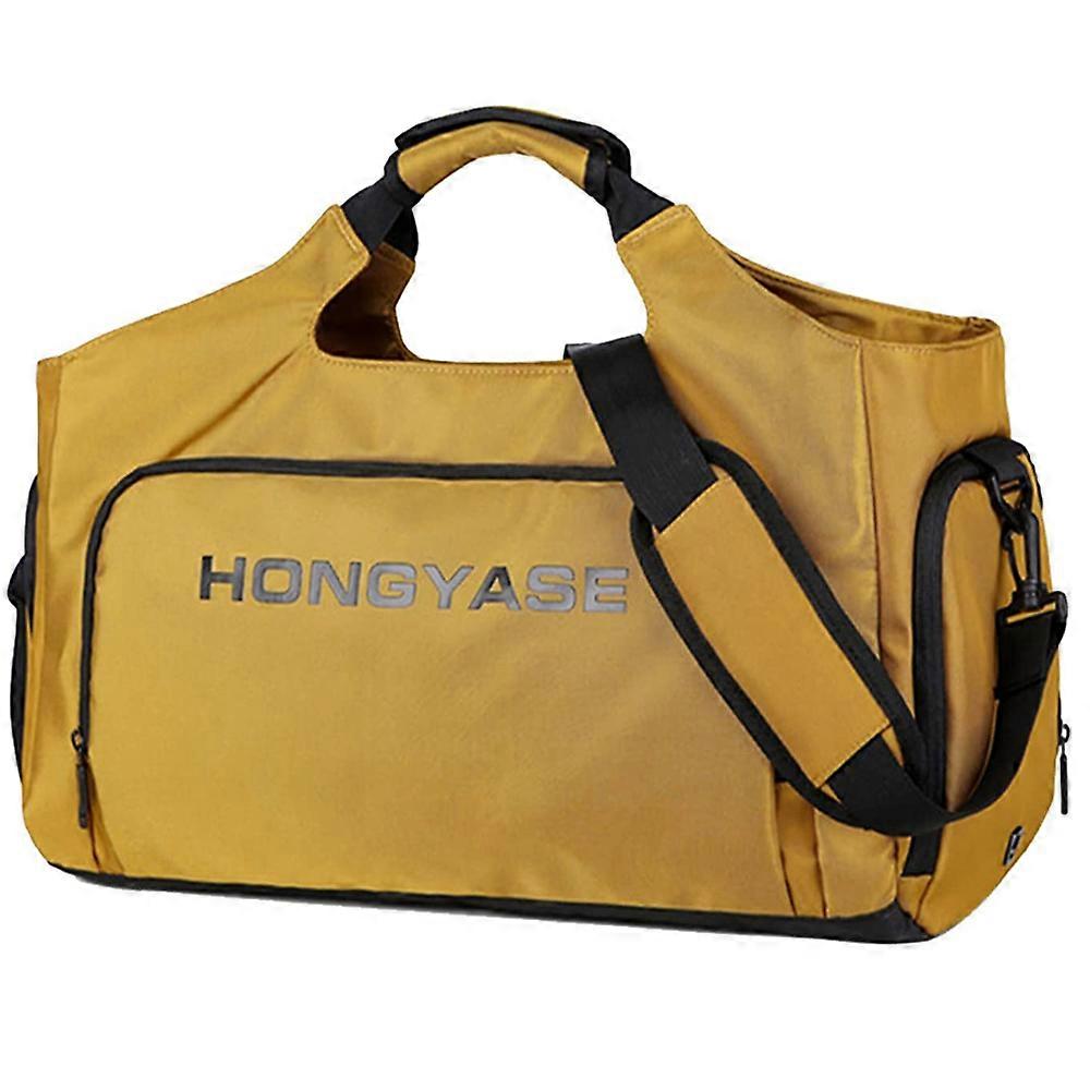 Bolsa de Ginástica de Viagem, Alumínio Espacial, Alça Acolchoada, Grande Capacidade