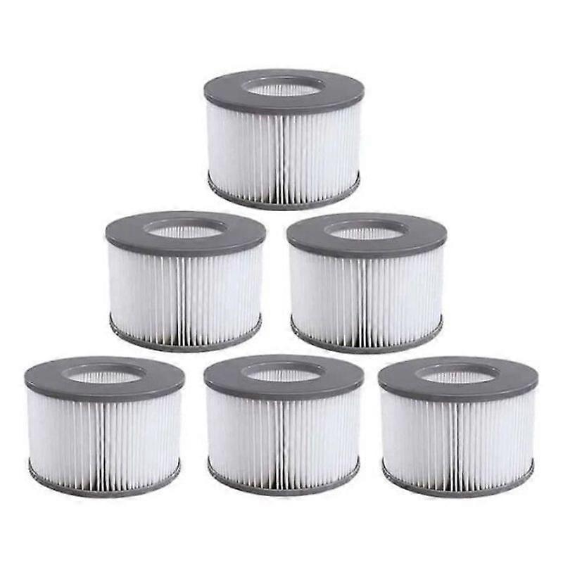 Set of 6 filter cartridges for MSPA inflatable spas