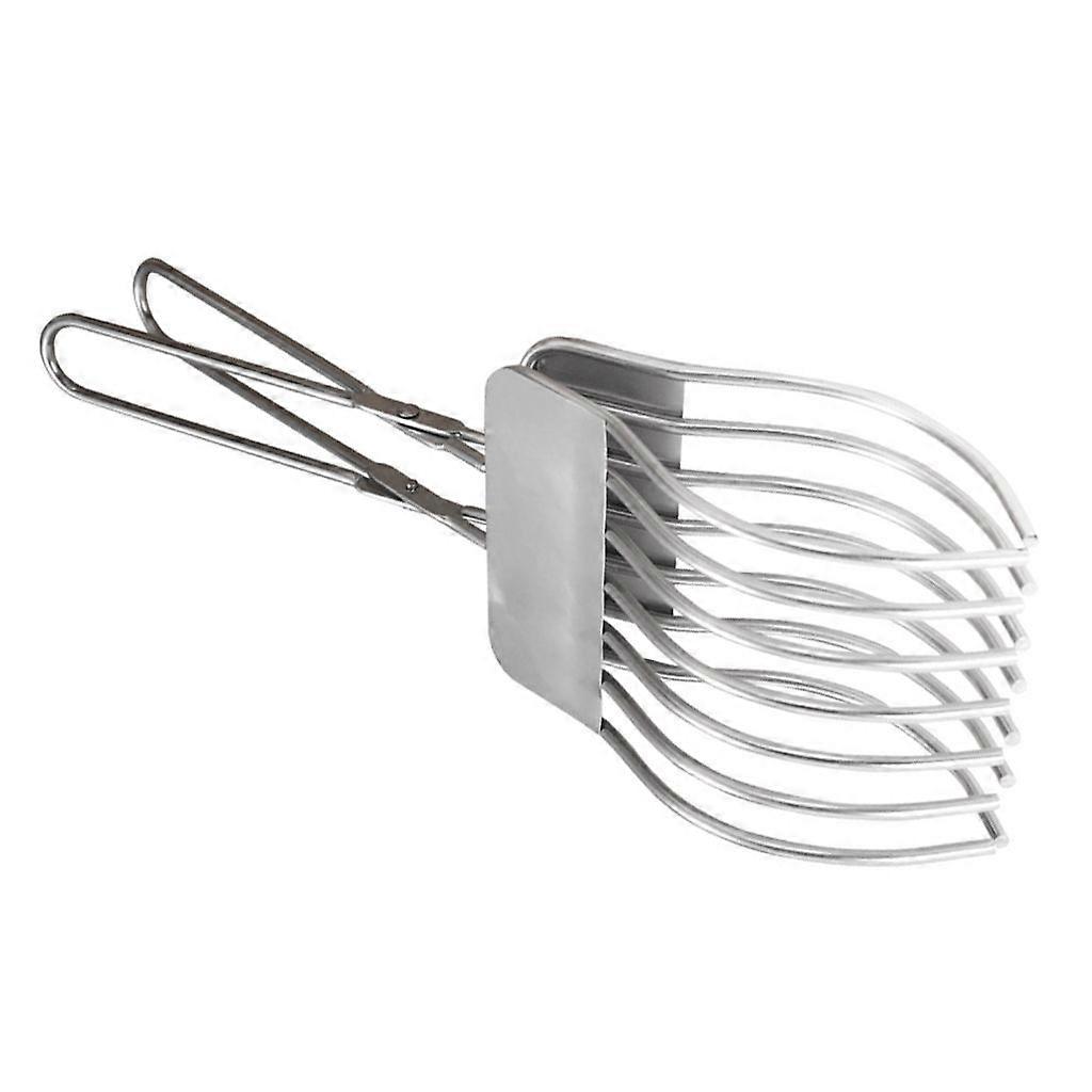 Practial Meat Bread Slicing Tongs Onion Tomato Slicers for Safe Slicing