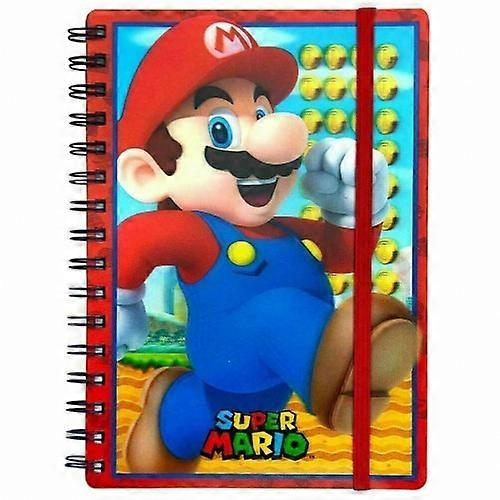 Super Mario 3D A5 Wirebound Notebook