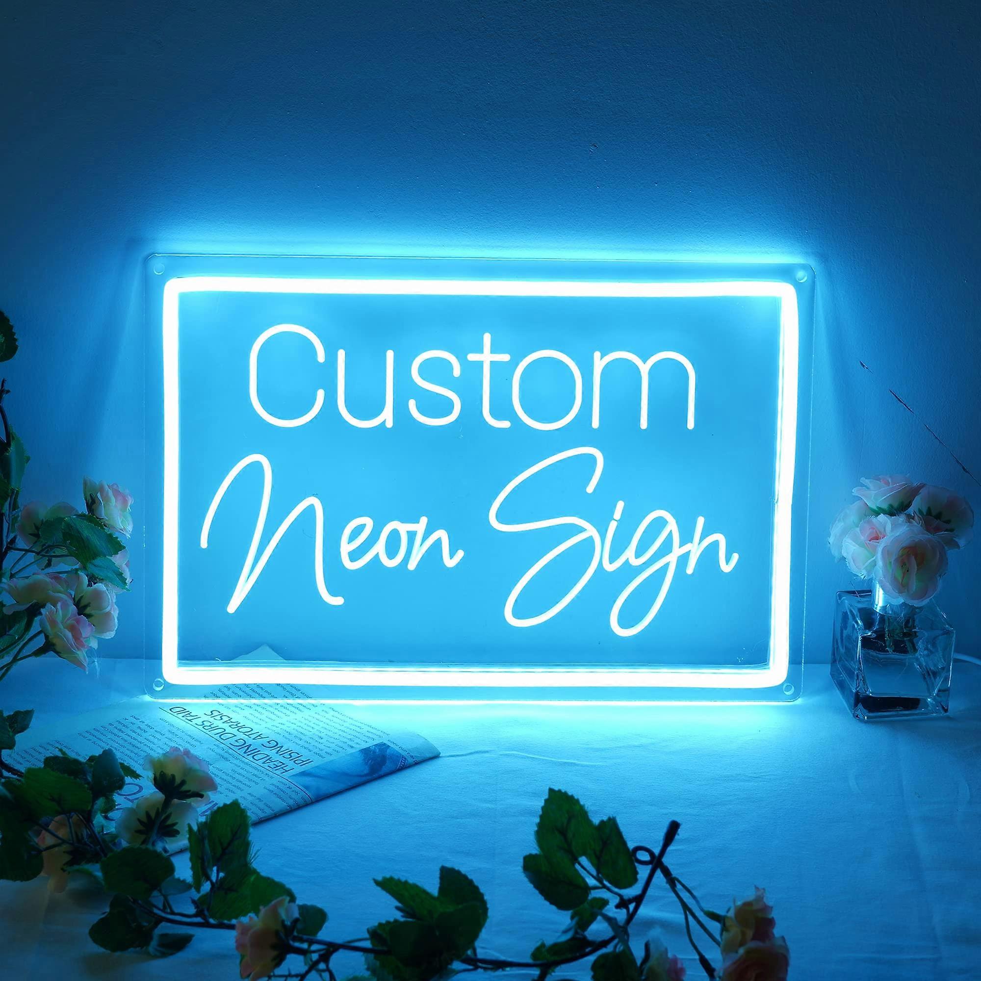 Special Neon Signs - Custom 3D Carved LED Neon Wall Decor for Wedding, Birthday, Business, Bar Name Signs