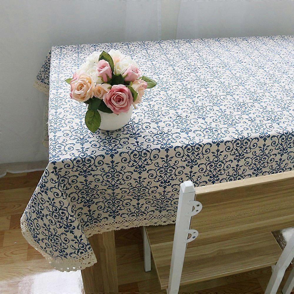 Vintage Flowers Lace Table Capth