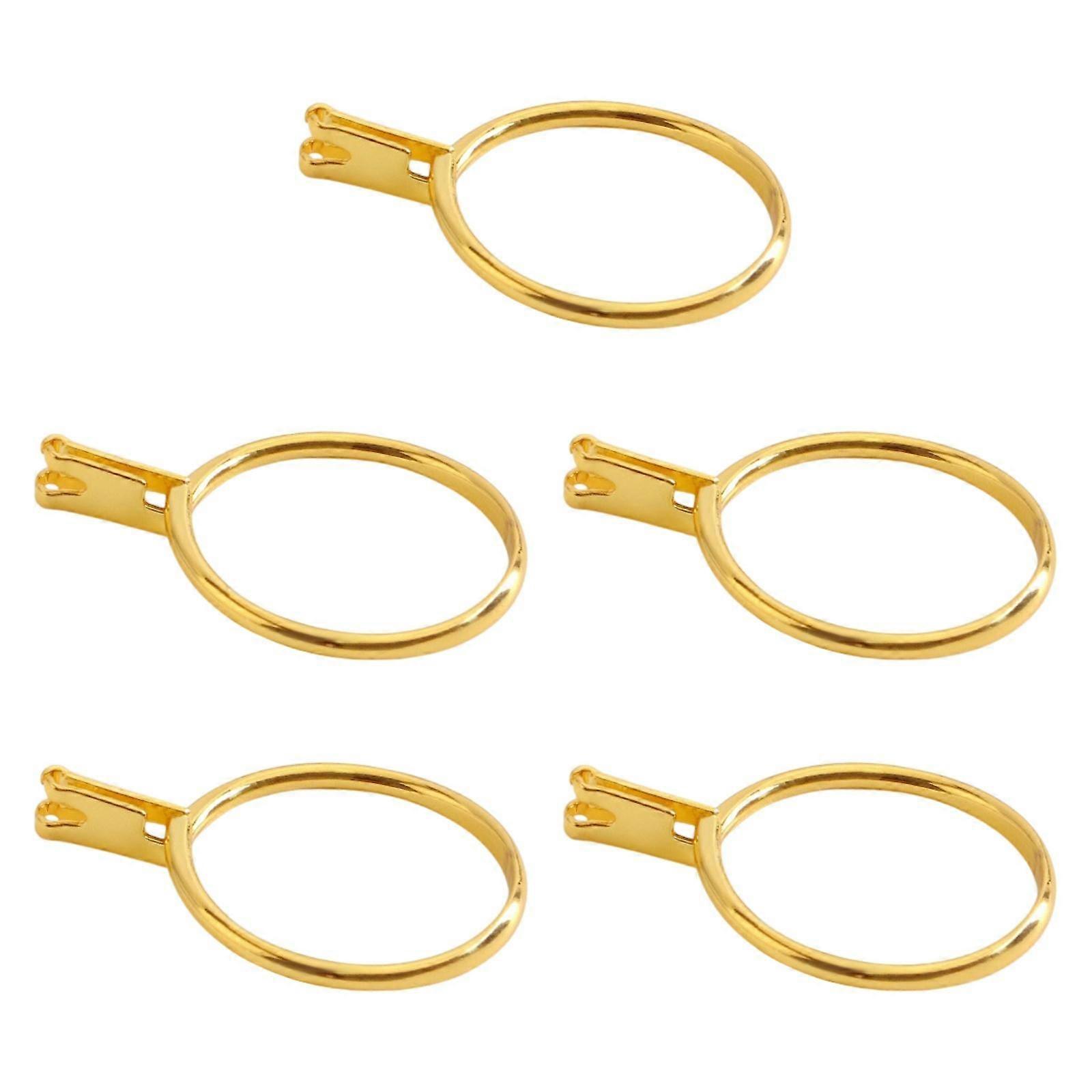 5 Pieces, Wedding Ring Try on Tools, Ring Stone Holders, Practical, Easy to