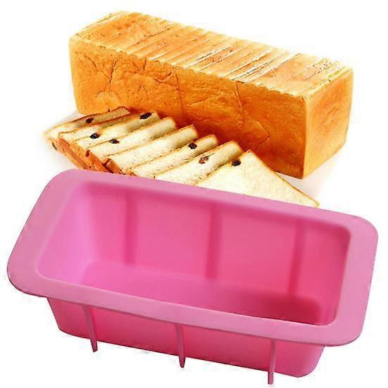 Toast Mold Flexible DIY Rectangle Practical Heat Resistant Cake Kitchen Supplies