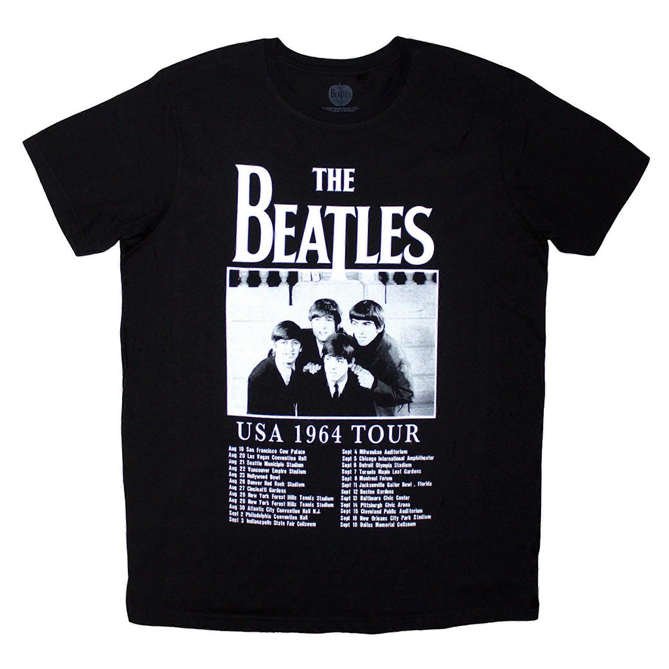 The Beatles Tour 1964 Tour Dates T Shirt