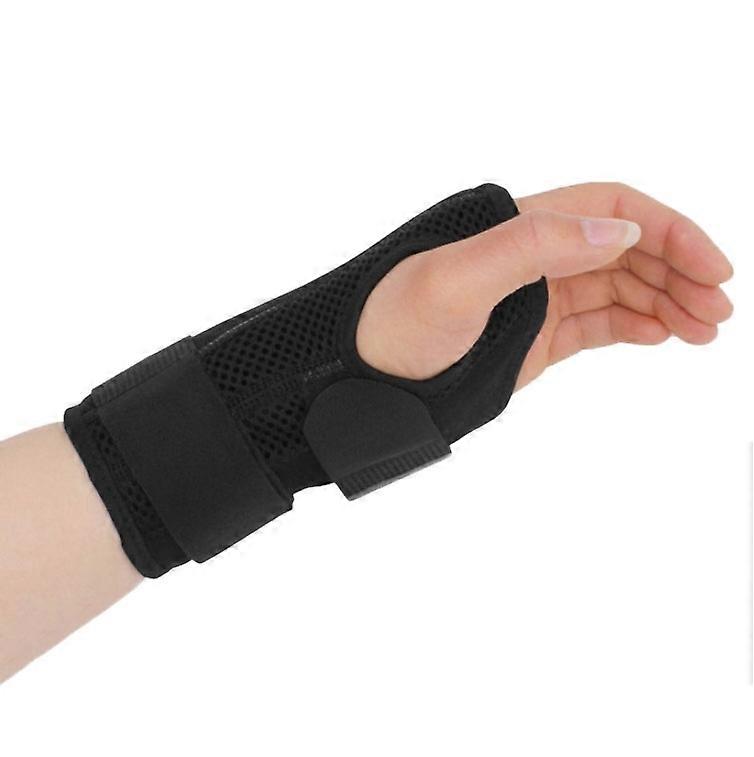 Wrist Brace, Specification: Left Hand M (Black) Left Hand M (Black)
