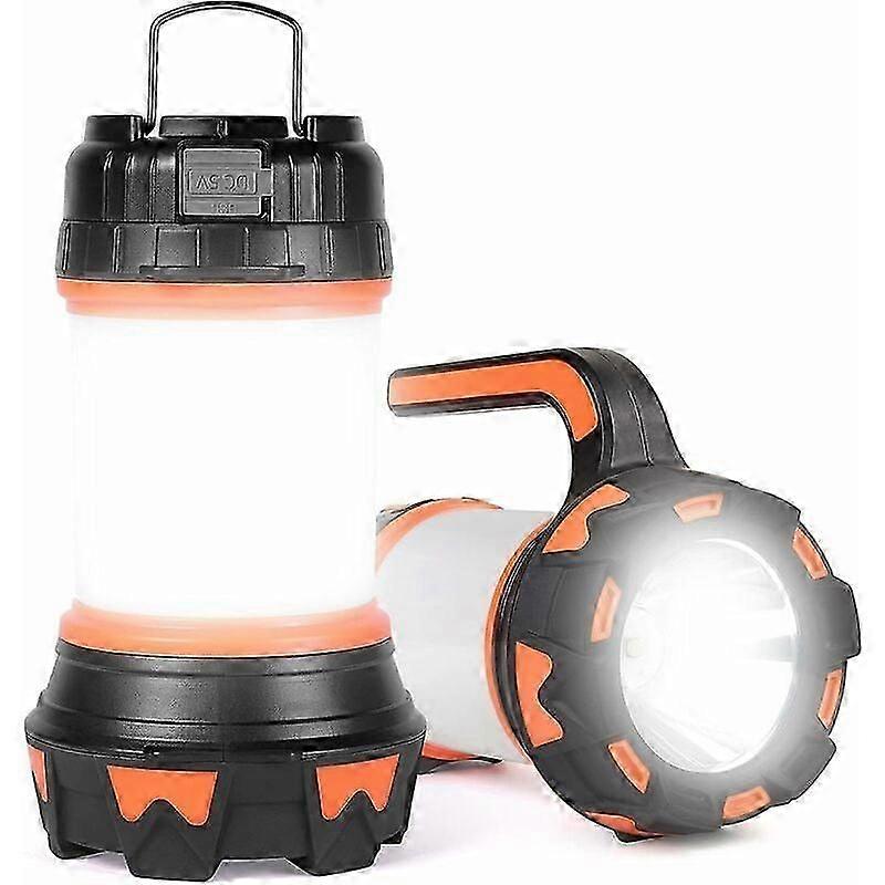 Portable Rechargeable LED Spotlight 6 Camping Lighting Modes