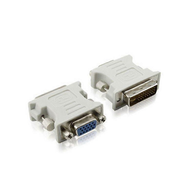 DVI 24+1 male to VGA female adapter DVI to VGA computer monitor adapter video adapter2pack