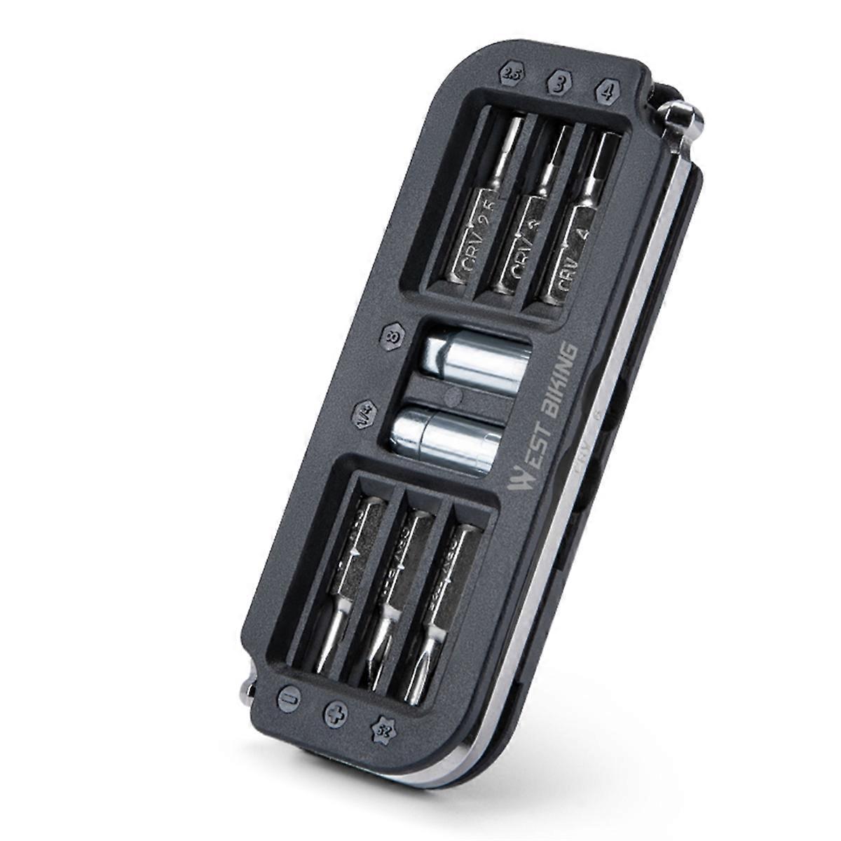  10-in-1 Portable Bicycle Repair Tool Kit