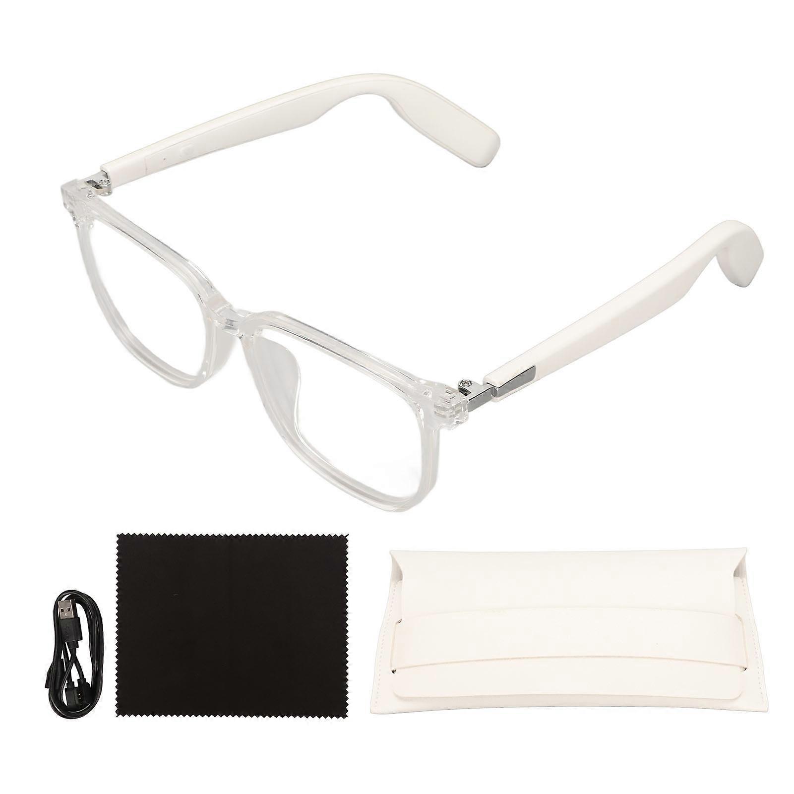 Smart Open Ear Speaker IP65 Waterproof Blue Light Blocking Magnetic Suction Wireless Bluetooth Glasses