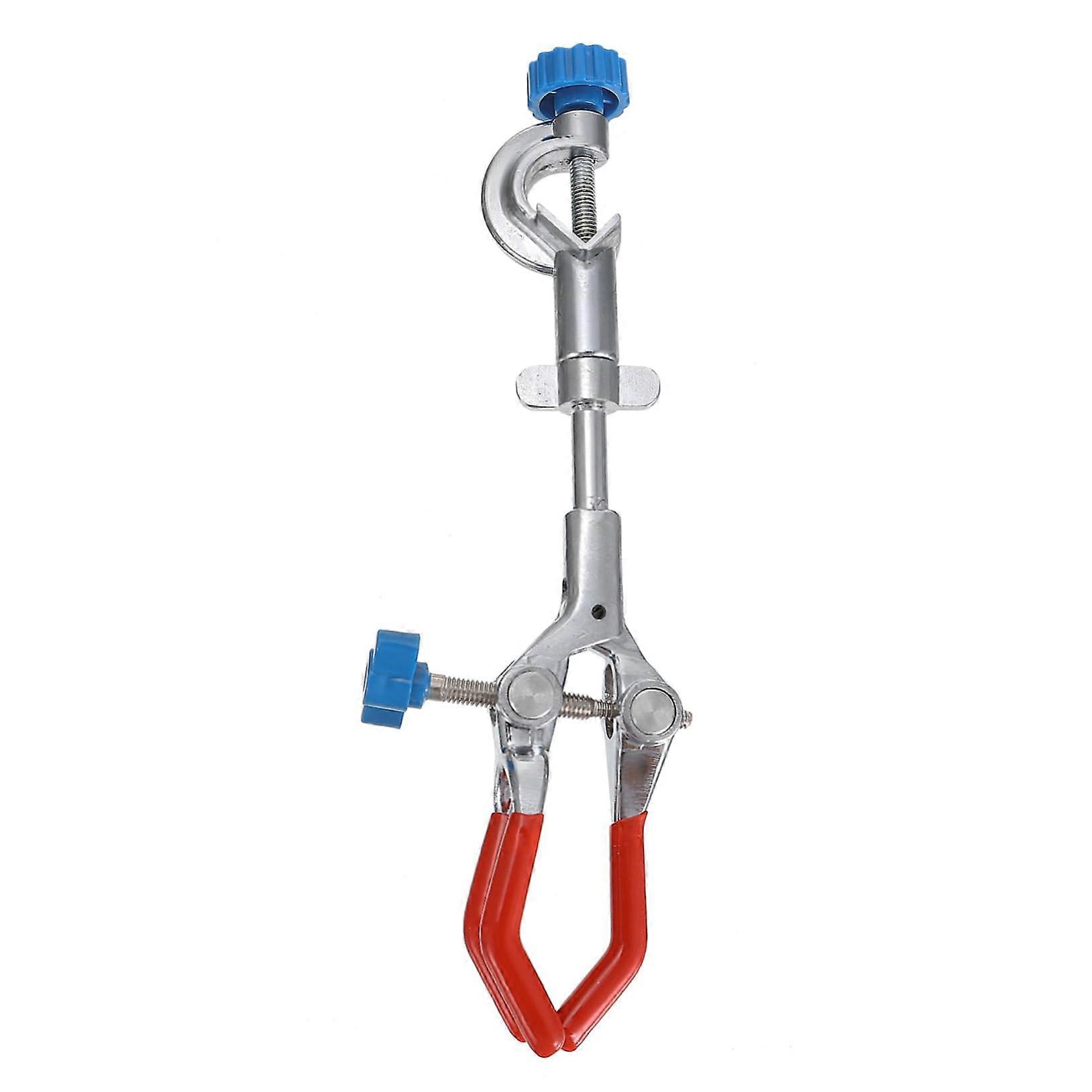 1pc Three Prong Extension Flask Clip Ergonomic Tube Holder for Science Experiments