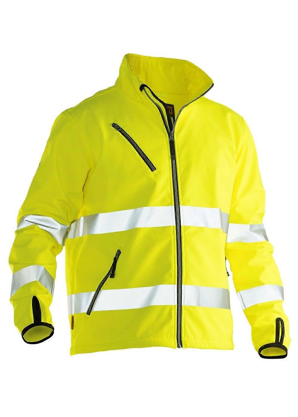 Men's Jobman Softshell Jacket Hi-Vis JM1202