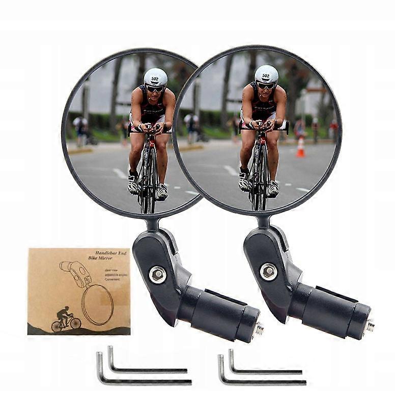Bicycle Mirrors 2 Pcs. Set Left Right 360, Light, Good Visibility