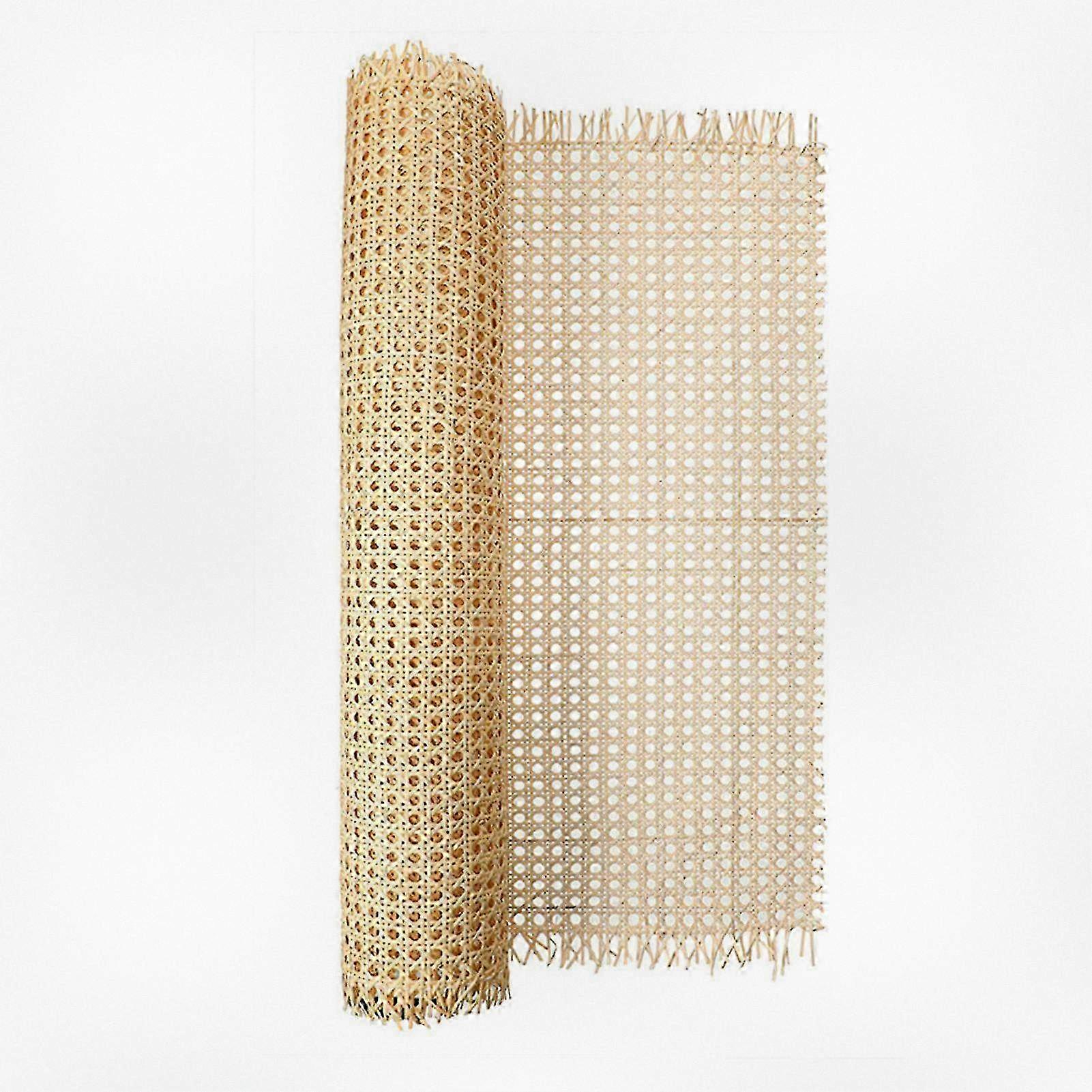 1 Roll of Decorative Sturdy Caning Ribbon Imitating Rattan for Home Projects and Crafts, Burr-Free Simulation Rattan-Webbing
