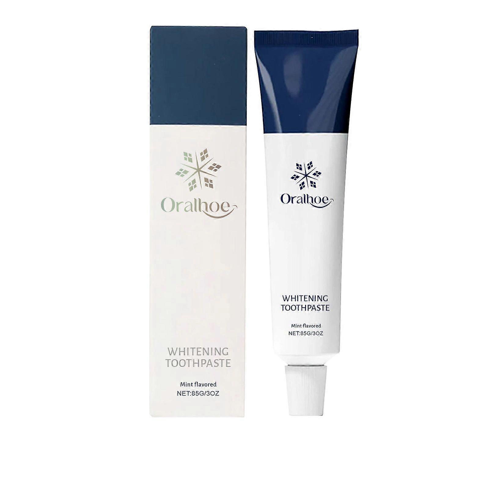 Snow Nano Hydroxyapatite Whitening Toothpaste - Oral Care with Mint & Nano Hydroxyapatite Toothpaste, Xylitol for Adults - Gentle Cleansing