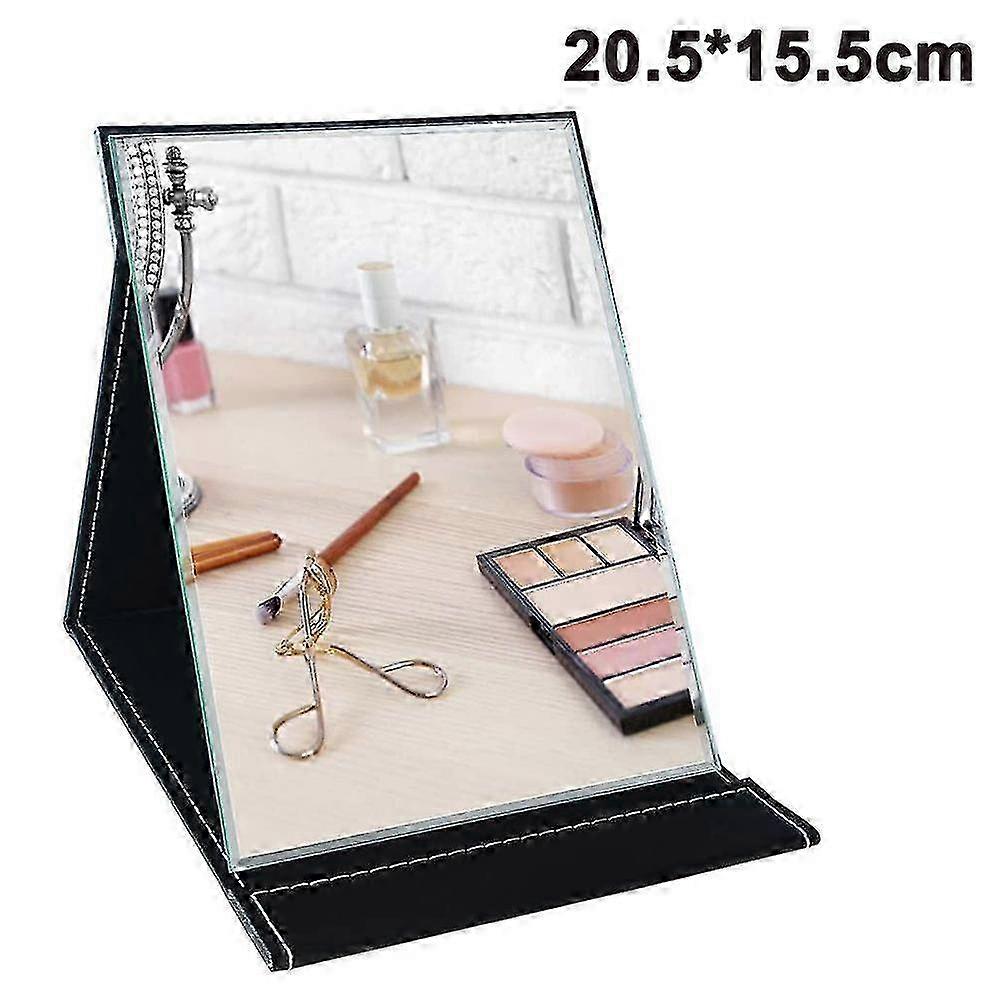 Portable Folding Makeup Mirror with Cosmetic Desktop Stand for Travel, Vanity Table, Room Decoration, Ideal Beauty Gifts for Any Occasion