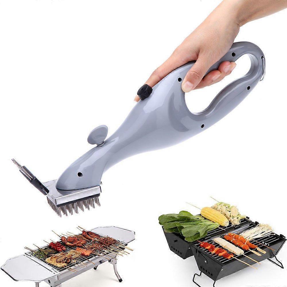 Grill Steam Cleaner Pro Barbecue Brush Gas Charcoal Compatible Safe On Surfaces Removes Grease Grime Efficiently
